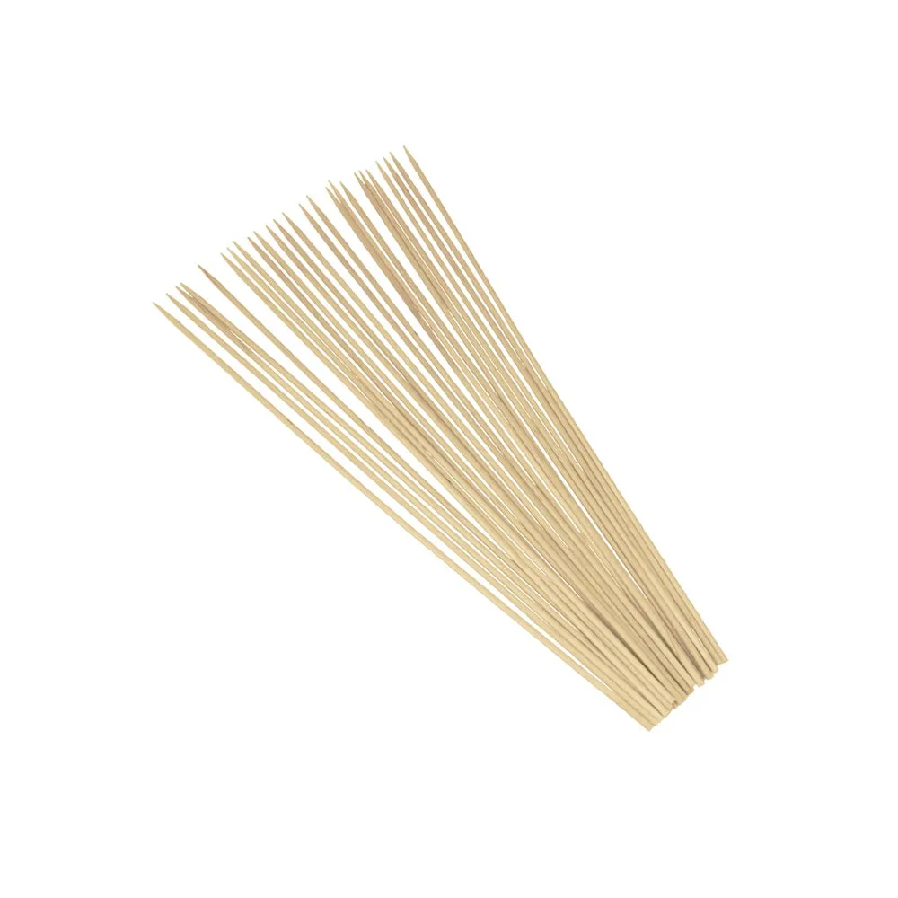 100 brochettes en bois 25 cm Metaltex 