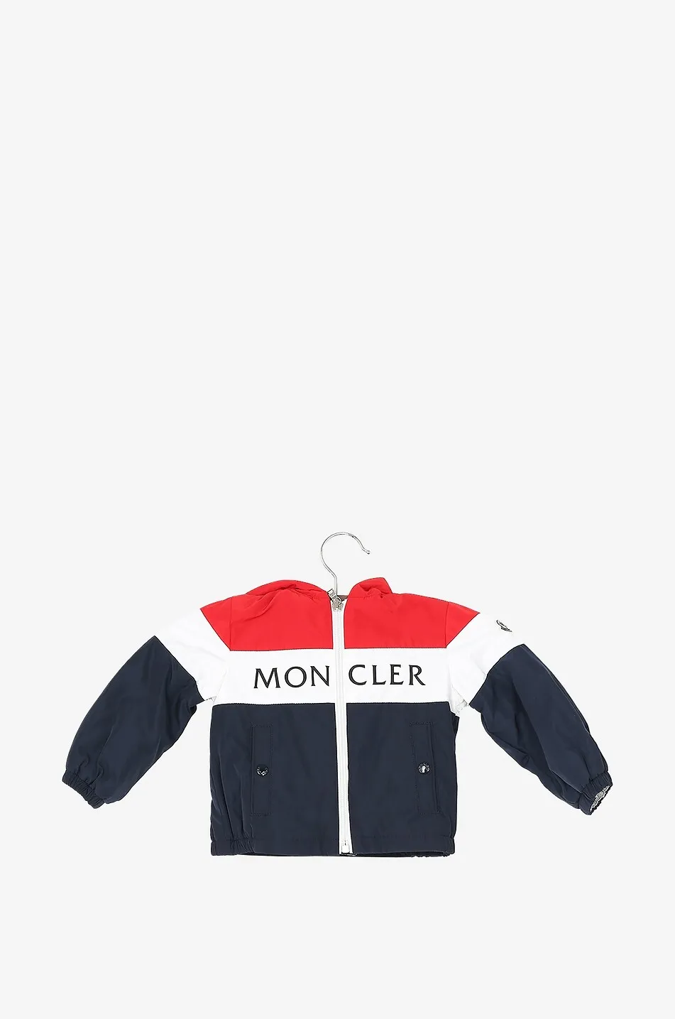 Blouson bébé en nylon bleu-blanc-rouge Dard
