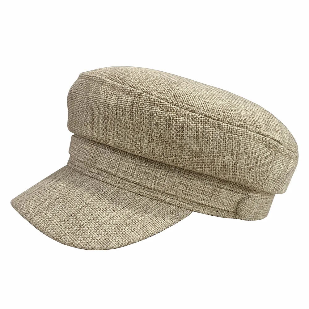 Casquette Beret Femme en Lin • 1001 Casquettes