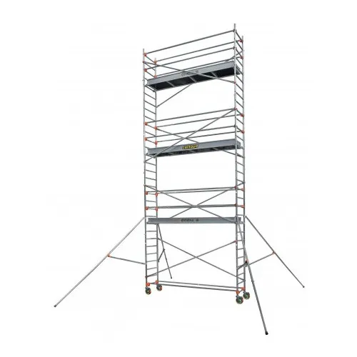 Centaure Echafaudage roulant aluminium - STL 255 2, plancher 1m90 -...