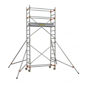 Centaure Echafaudage roulant aluminium - STM 165 5, plancher 4m80 -...