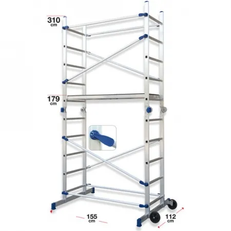 Echafaudage grand public Pinna FACAL HT 3.78m
