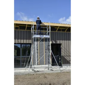 Echafaudage roulant AC Altitude acier - L1,50 HT travail 6,50m Duarib