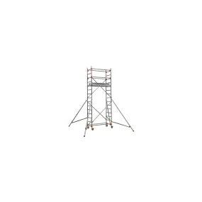 Echafaudage roulant alu base pliante AL 135 HT travail 3.80 m Duarib