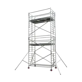 Echafaudage roulant alu Docker 150 -L 2,95 - HT travail 8.90m Duarib