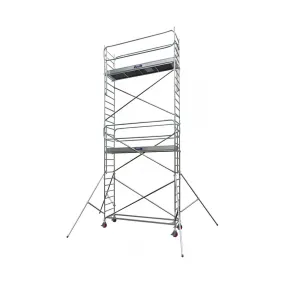 Echafaudage roulant alu Docker 85 - L 2,95 - HT travail 8,90m Duarib