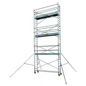 Echafaudage roulant aluminium STXL300-6 Hauteur 7.90 m - Centaure 