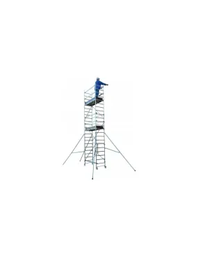 Echafaudage roulant aluminium T-ONE 155 pliant 3M - 22401531 - Tubesca