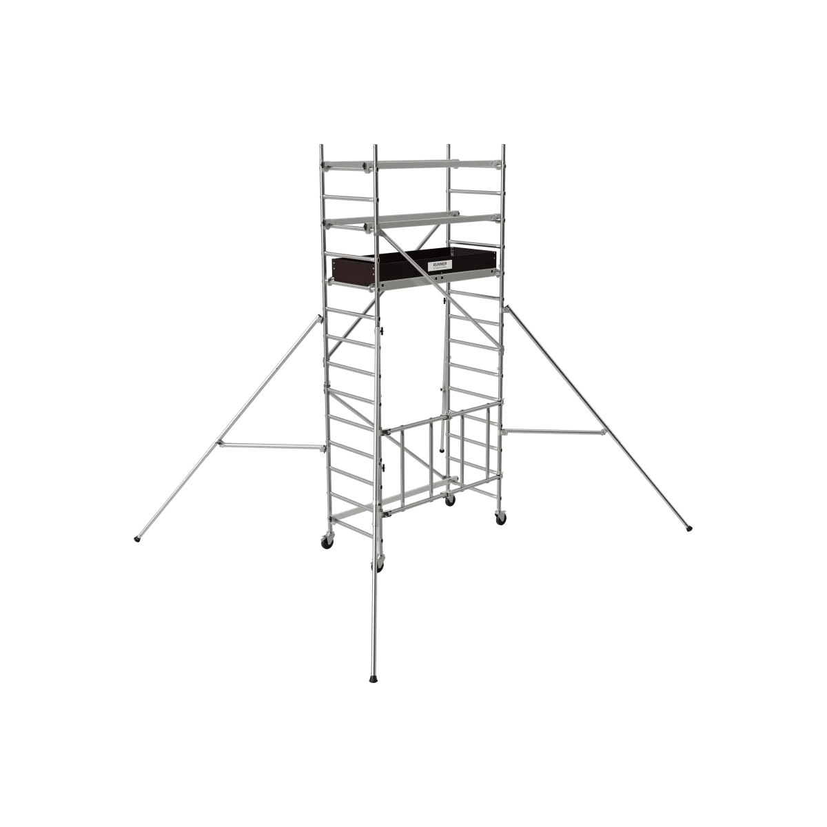 Echafaudage RUNNER Hauteur Travail 4,60 m Tubesca Comabi
