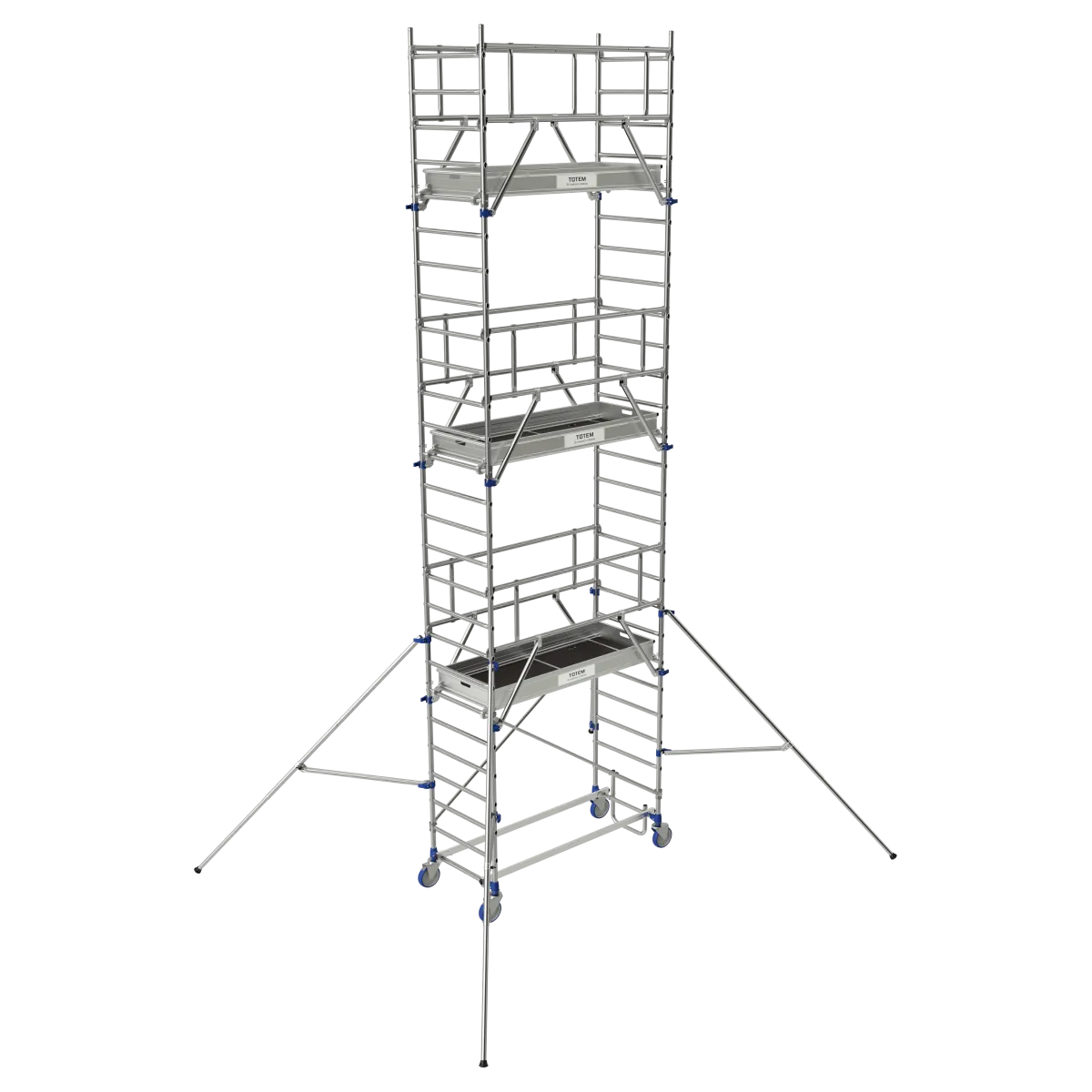 Echafaudage TOTEM 2 BOX 180  Hauteur travail 4,85 m Tubesca Comabi