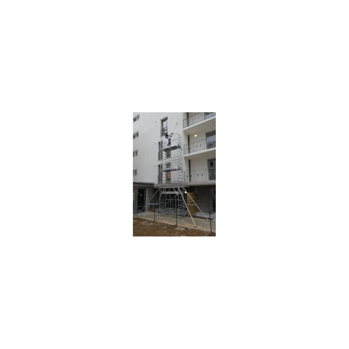Echafaudage TOTEM 2 BOX 180  Hauteur travail 4,85 m Tubesca Comabi