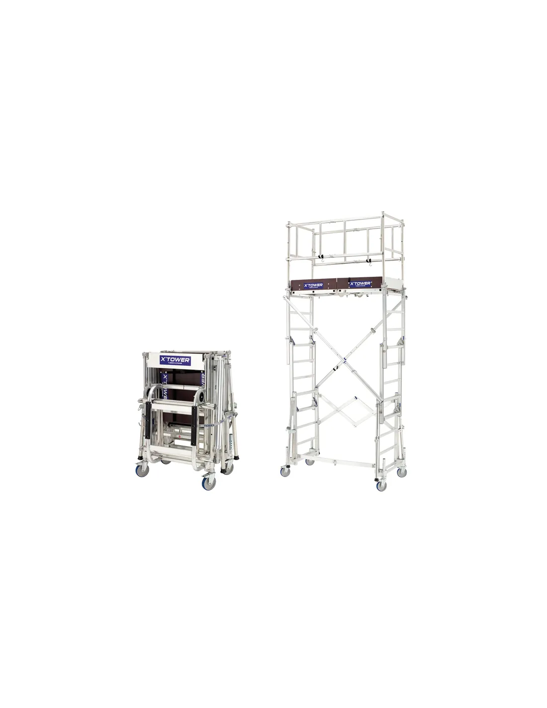 Echafaudage XTOWER 4M80 - 22405530 - Tubesca