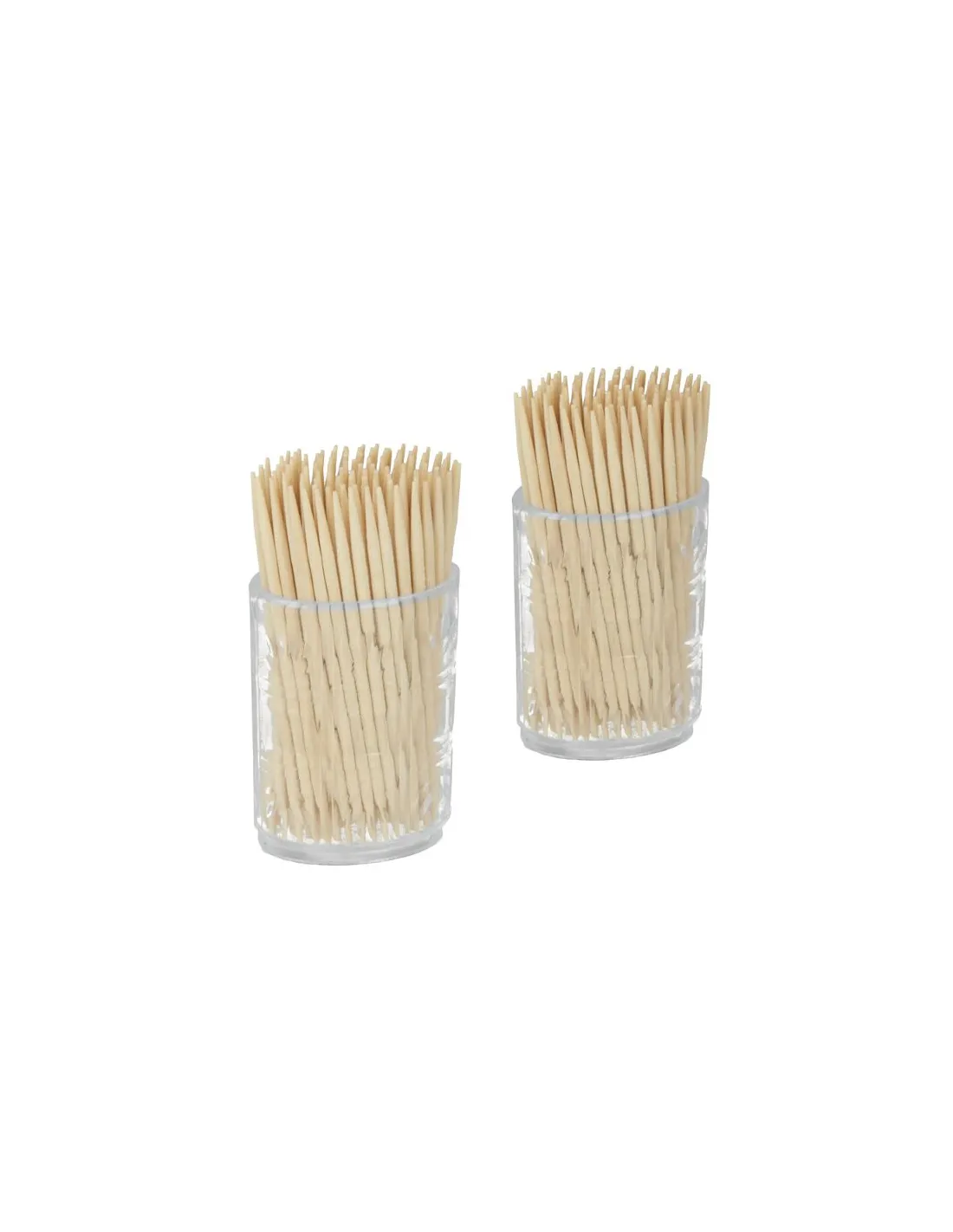Lot de 2 tonnelets avec 100 cure dents - METALTEX - 794370