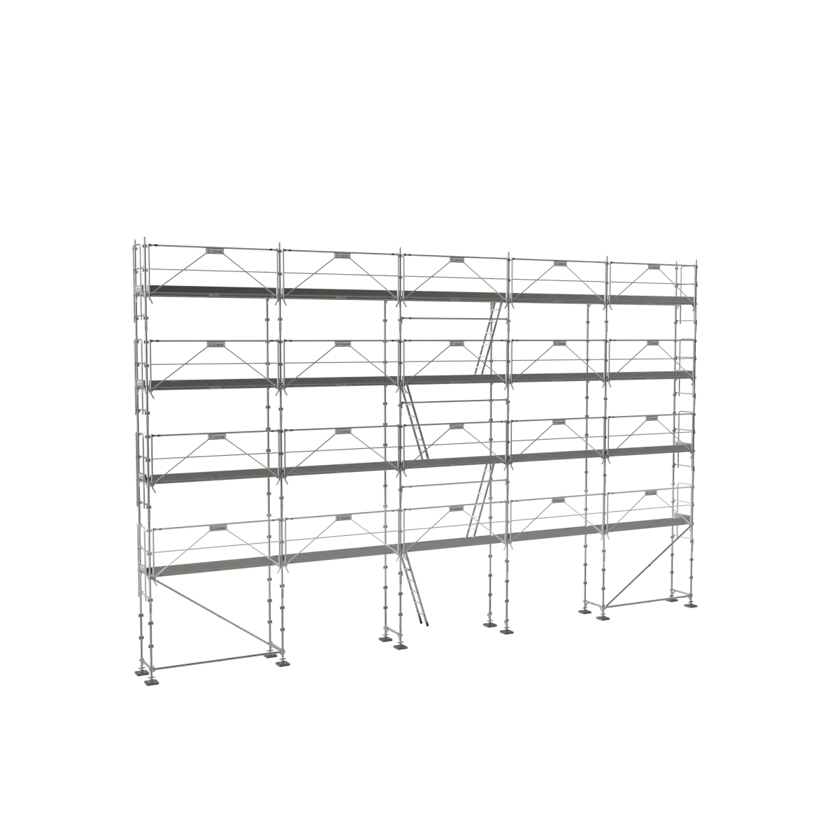 Lot Echafaudage R200 Progress Premium 160 m² (FUSIO+PLANCHER ACIER)