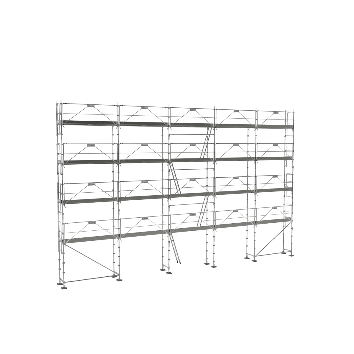 Lot Echafaudage R200 Progress Premium 160 m² (FUSIO+PLANCHER ACIER)