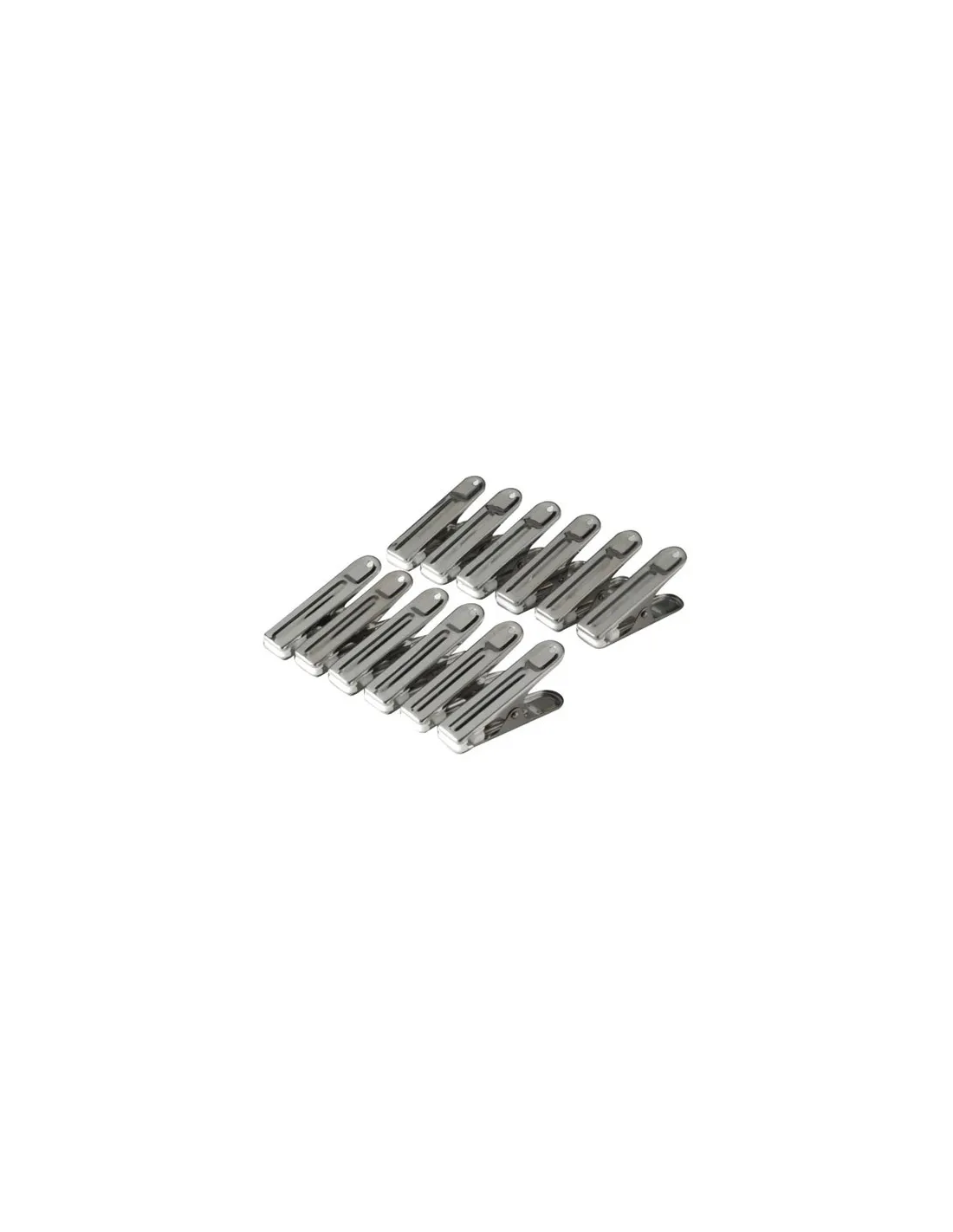 Pinces à linge inox x 12 - METALTEX - 350355