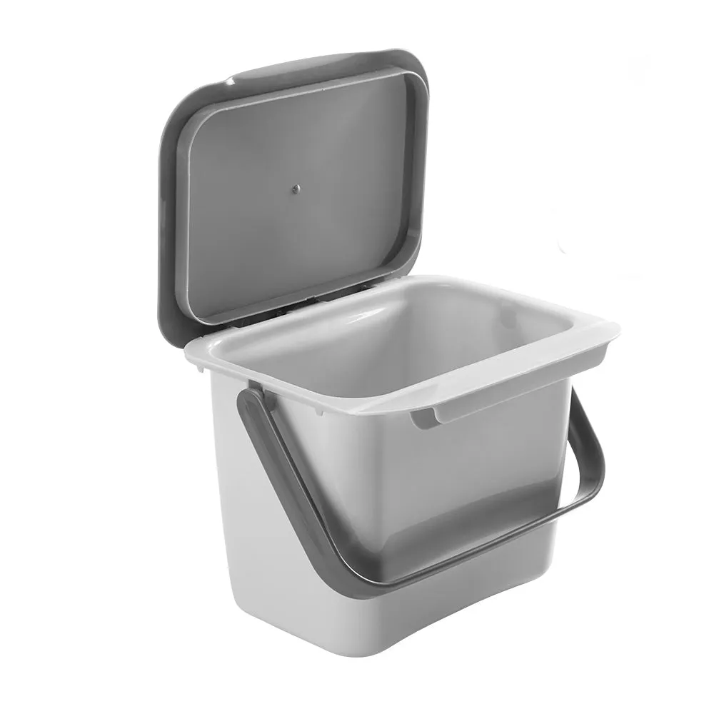 POUBELLE ORGANIQUE AVEC COUVERCLE Metaltex 