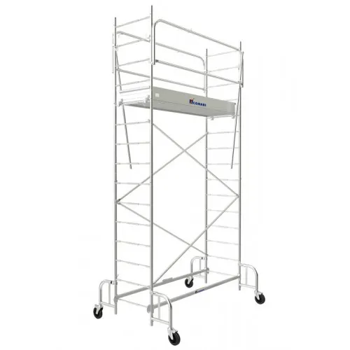 Tubesca-Comabi Echafaudage roulant JUNIOR 200  2m80 plancher (4m80 ...