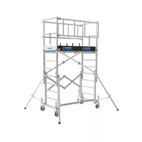 Tubesca-Comabi Echafaudage roulant X'TOWER 2m00 plancher (4m00 trav...